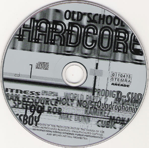 Various : Old School Hardcore (2xCD, Comp)