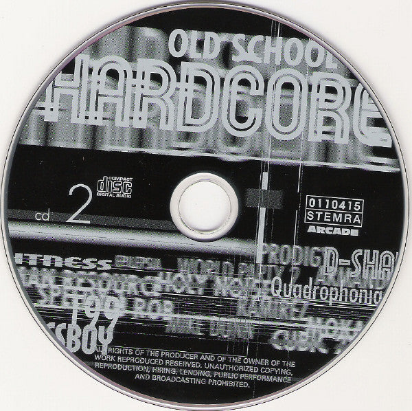 Various : Old School Hardcore (2xCD, Comp)