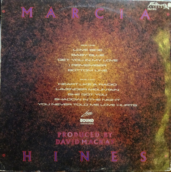 Marcia Hines : Love Sides (LP)
