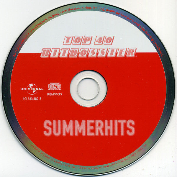 Various : Top 40 Hitdossier Summerhits (CD, Comp)