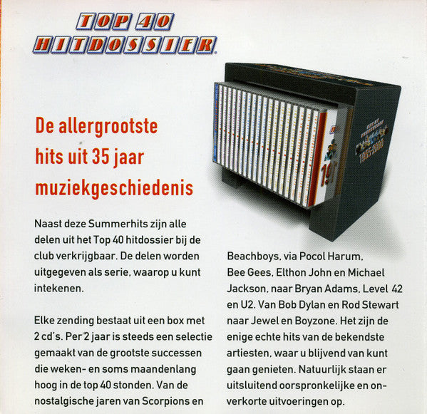 Various : Top 40 Hitdossier Summerhits (CD, Comp)