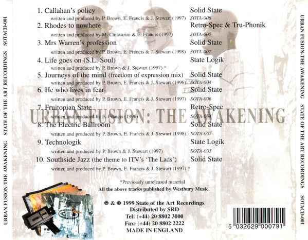 Various : Urban Fusion : The Awakening (CD, Comp)