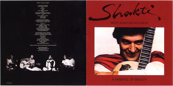 Shakti (2) With John McLaughlin : A Handful Of Beauty (CD, Album, RE, RM)