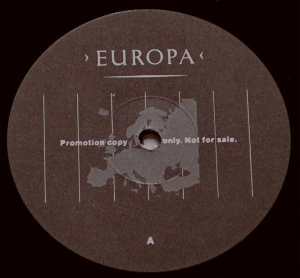 Björn J:Son Lindh, Staffan Scheja : Europa (12", Maxi, Promo)