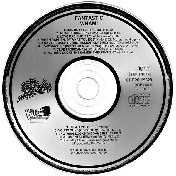 Wham! : Fantastic (CD, Album, RP)