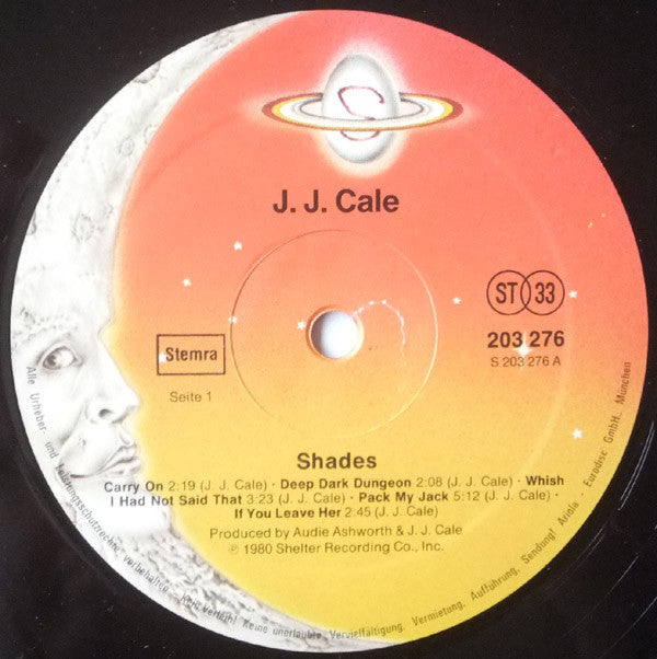 J.J. Cale : Shades (LP, Album)