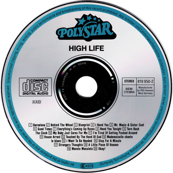 Various : High Life (CD, Comp)