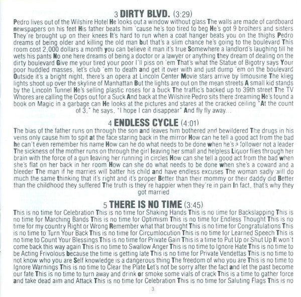 Lou Reed : New York (CD+G, Album)