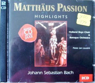 Johann Sebastian Bach : Matthäus Passion (2xCD)