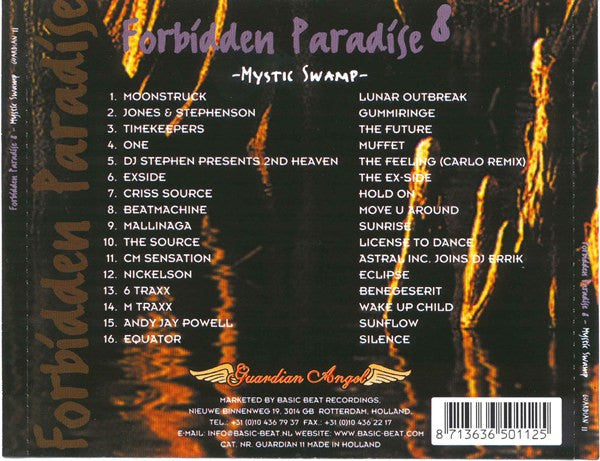 Various : Forbidden Paradise 8 - Mystic Swamp (CD, Comp, Mixed)