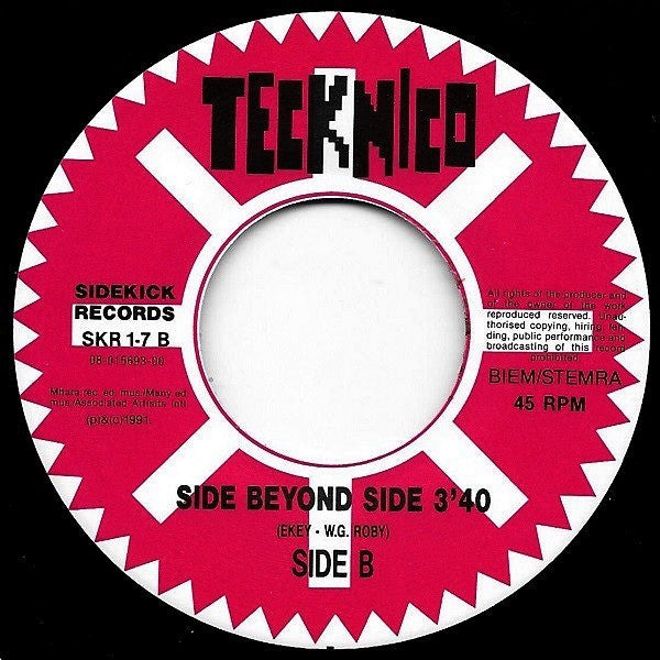 Tecknico : We Need Freedom (7", Single)