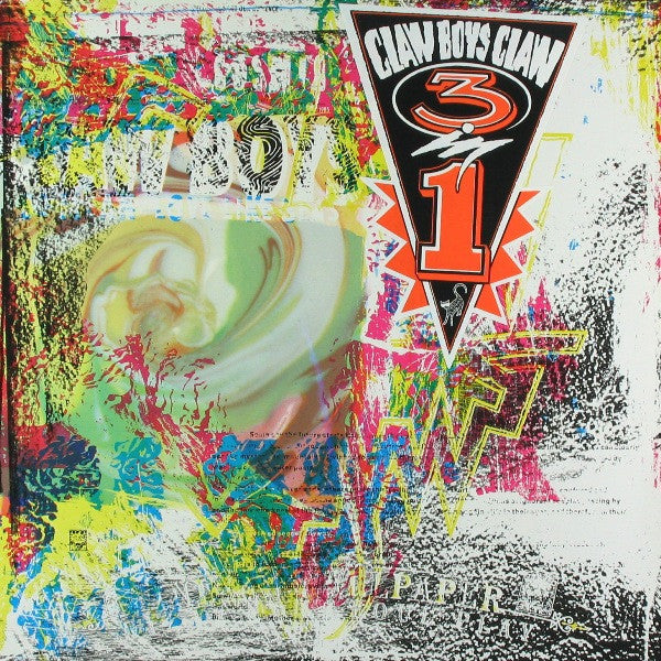 Claw Boys Claw : 3 In 1 (LP, Comp)
