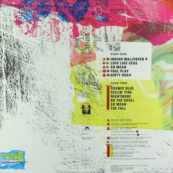 Claw Boys Claw : 3 In 1 (LP, Comp)