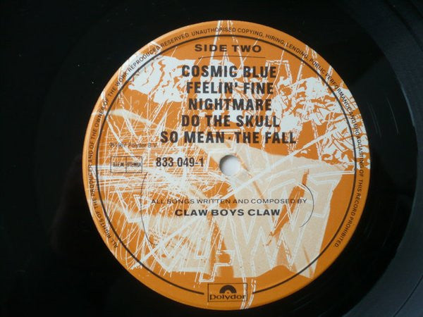 Claw Boys Claw : 3 In 1 (LP, Comp)