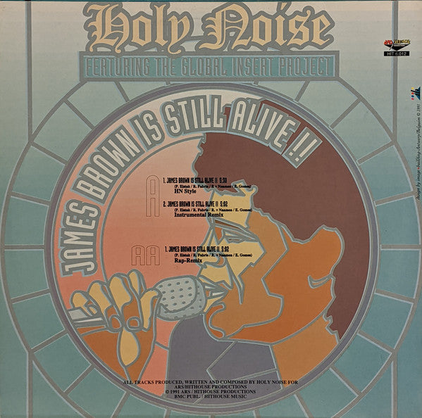 Holy Noise Featuring The Global Insert Project : James Brown Is Still Alive!! (12")