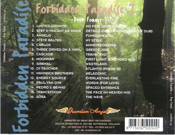 Various : Forbidden Paradise 7 - Deep Forest (CD, Comp, Mixed, Col)