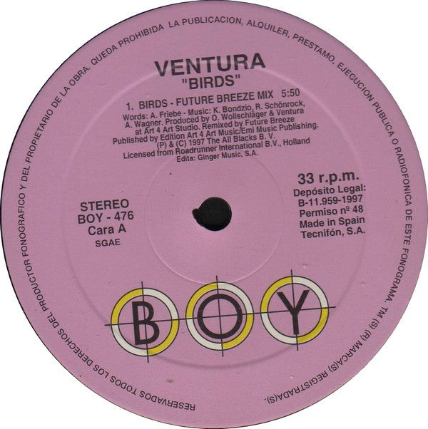 Ventura : Birds (12")