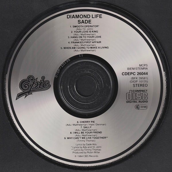 Sade : Diamond Life (CD, Album)