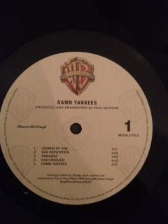 Damn Yankees : Damn Yankees (LP, Album, RE)