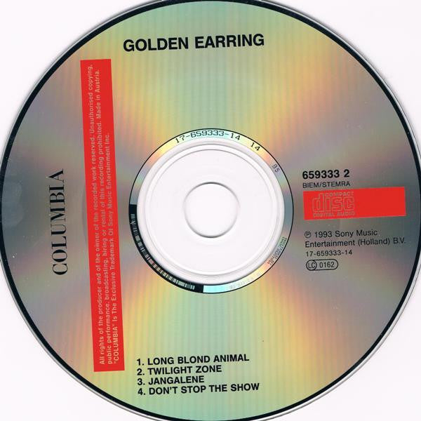 Golden Earring : Long Blond Animal (CD, Maxi, Ltd, Dig)
