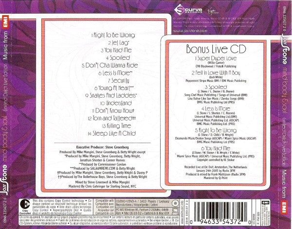 Joss Stone : Mind Body & Soul (Limited Dutch Edition) (CD, Album, Copy Prot. + CD, Album, Copy Prot., Liv)