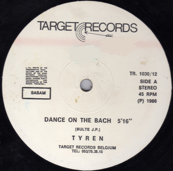 Tyren : Dance On The Beach (12")