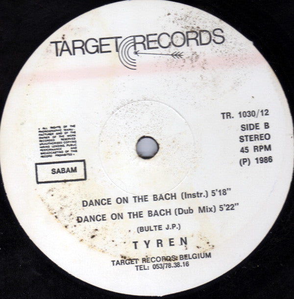 Tyren : Dance On The Beach (12")