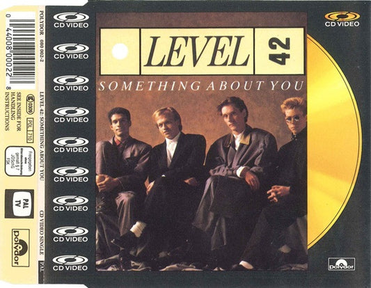 Level 42 : Something About You (CDV, 5", Single, RE, PAL)