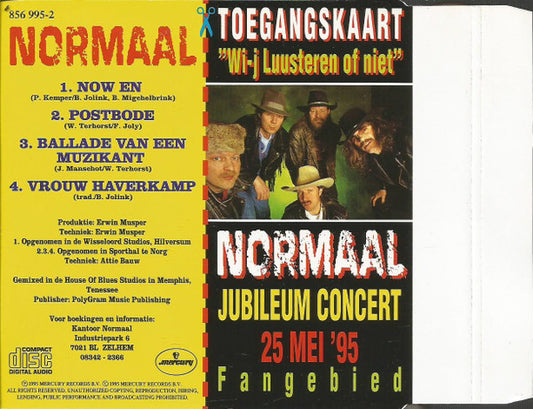 Normaal : Now En (CD, Maxi)