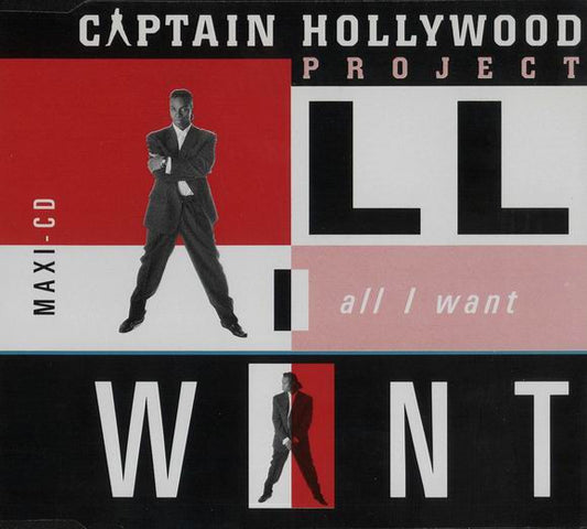 Captain Hollywood Project : All I Want (CD, Maxi)