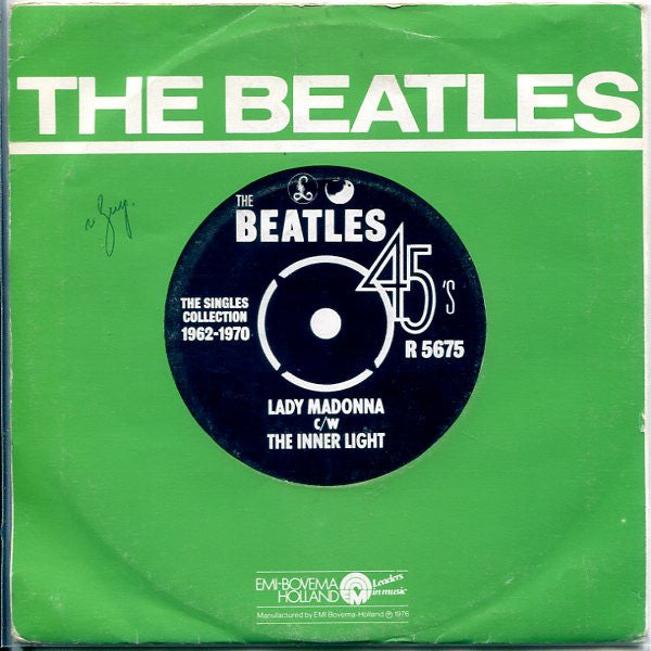 The Beatles : Lady Madonna / The Inner Light (7", Single, RE)
