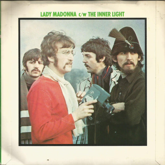 The Beatles : Lady Madonna / The Inner Light (7", Single, RE)