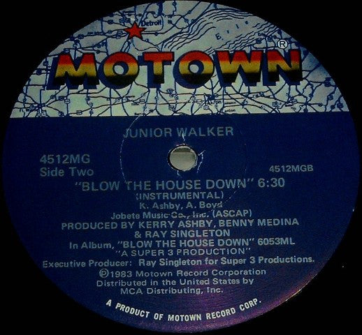 Junior Walker : Blow The House Down (12")