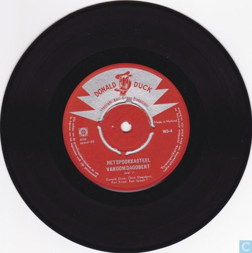 Oom Dagobert* : Het Spookkasteel Van Oom Dagobert (7", EP, Pus)