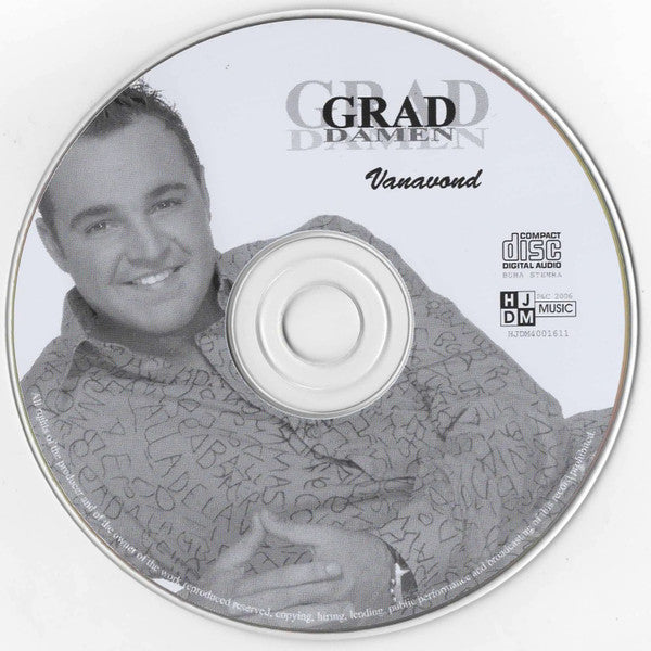 Grad Damen : Vanavond (CD, Single)