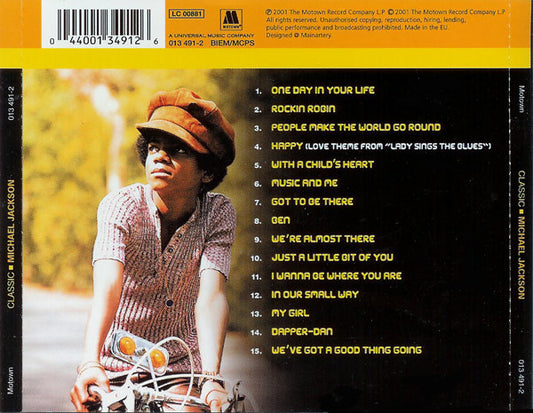 Michael Jackson : Classic Michael Jackson (CD, Comp, RM)