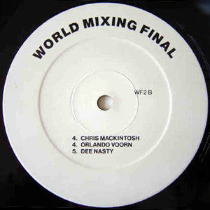 Various : World Mixing Final 1987 (12", W/Lbl)