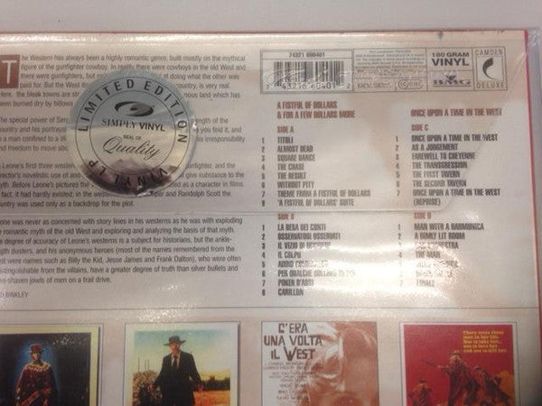 Ennio Morricone : A Fistful Of Sounds (2xLP, Comp)