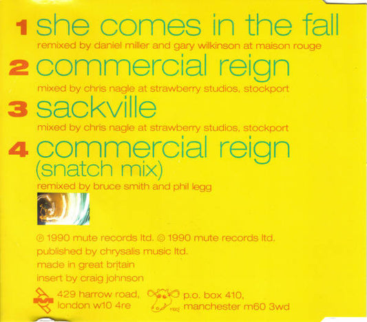 Inspiral Carpets : She Comes In The Fall / Sackville (CD, Single)
