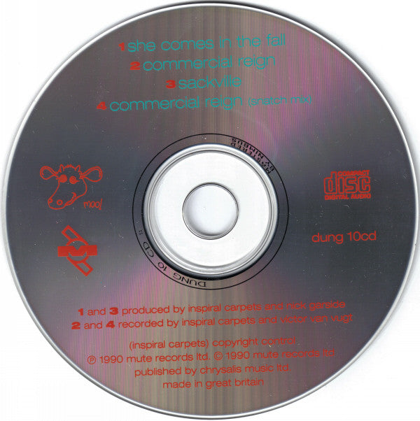 Inspiral Carpets : She Comes In The Fall / Sackville (CD, Single)