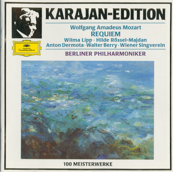 Wolfgang Amadeus Mozart : Herbert von Karajan, Wilma Lipp · Hilde Rössel-Majdan · Anton Dermota · Wiener Singverein · Berliner Philharmoniker : Requiem (CD, Album, RM)