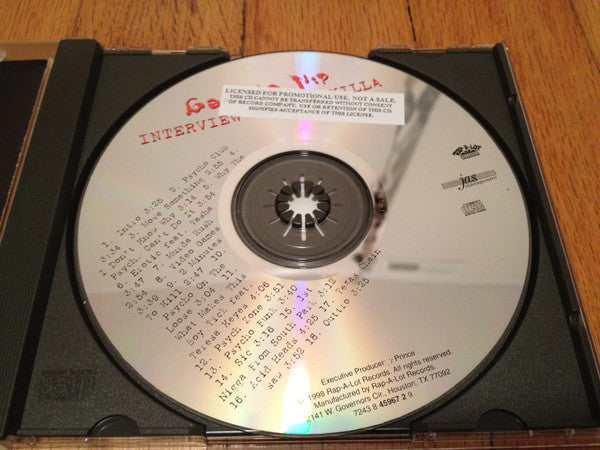 Ganksta Nip : Interview With A Killa (CD, Album)