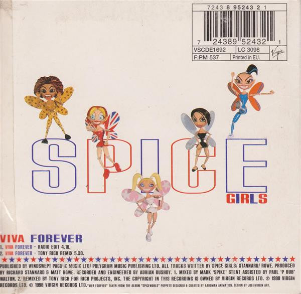 Spice Girls : Viva Forever (CD, Single)
