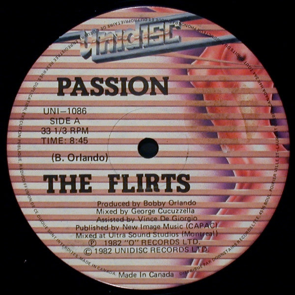 The Flirts : Passion (12")