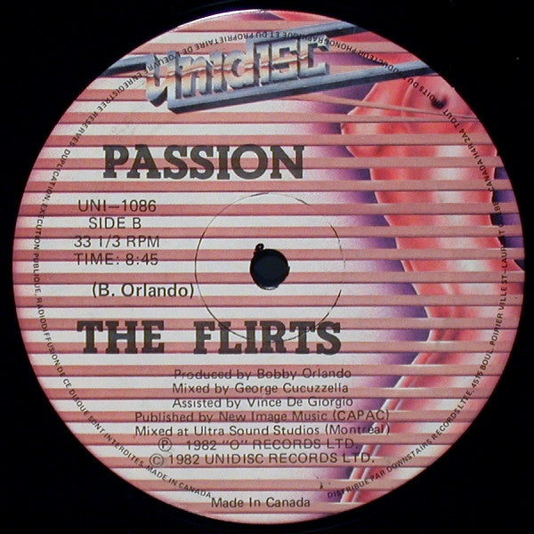 The Flirts : Passion (12")