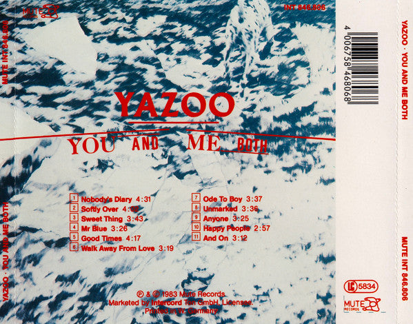 Yazoo : You And Me Both (CD, Album)