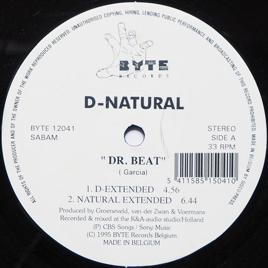 D-Natural : Dr. Beat (12")