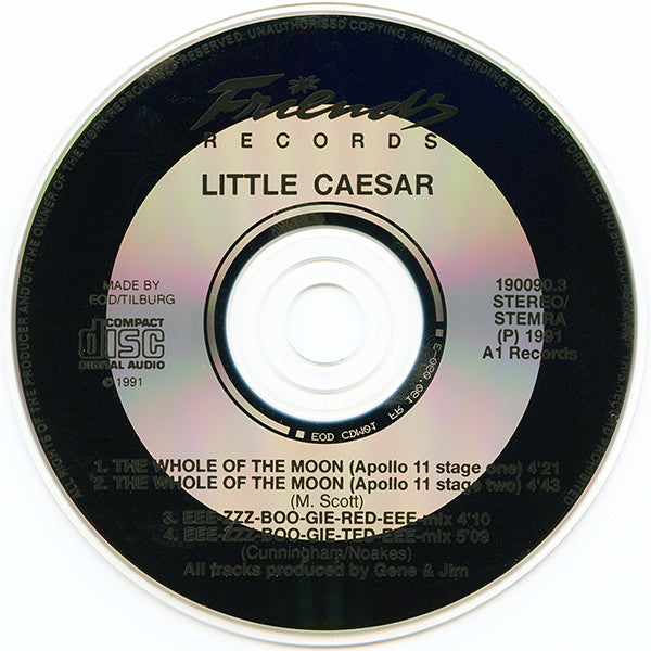 Little Caesar : The Whole Of The Moon (CD, Maxi)