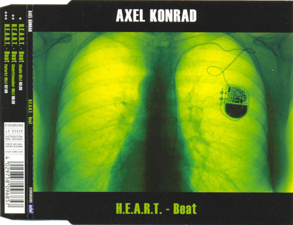 Axel Konrad : H.E.A.R.T. - Beat (CD, Maxi)