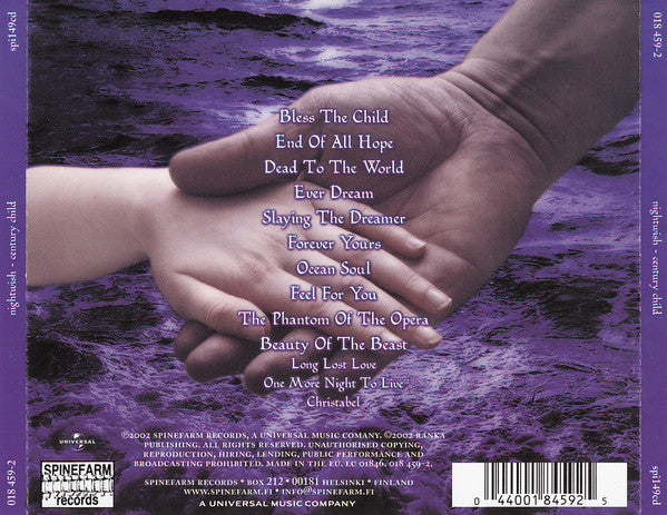 Nightwish : Century Child (CD, Album)